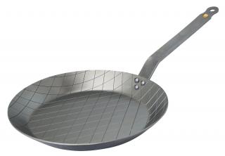 De Buyer |Oceľová panvica Mineral B Element, pr. 24 cm, STEAK
