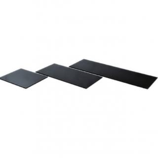 Doska tvrdené tmavé sklo 42 × 10 cm