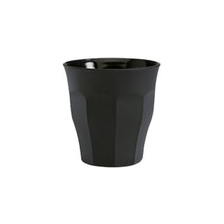 DURALEX | sklenice na vodu, Picardie Soft Touch Gobelet Noir objem 90 ml, barva černá (Sklenice na vodu Duritka Picardie, barva černá, objem 9 cl)