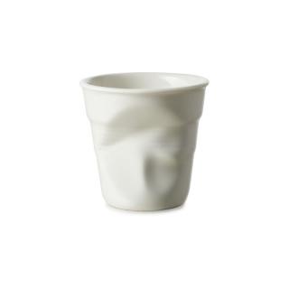 Froissés pohárek 80 ml, skořápkově bílý