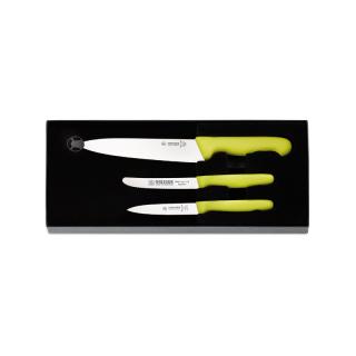 Giesser | Set nožů, zelený – kuchařský, univerzální, Fresh