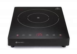 Indukčný varič 2000 W, HENDI, Kitchen Line, 230V/2000W, 297x411x(H)57mm