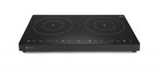 Indukčný varič dvojitý, HENDI, Kitchen Line, 230V/3500W, 608x405x(H)54mm