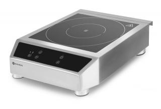 Indukčný varič model 3500 D, HENDI, Profi Line, 230V/3500W, 342x431x(H)116mm