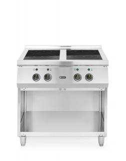 Indukčný varič so 4 horákmi, HENDI, 400V/17000W, 800x720x(H)854mm