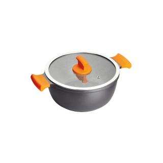 INOXIBAR | Hrnec Absolut Orange, průměr 20 cm, objem 2,2 l (Hrnec průměr 20 cm, objem 2,2 litry)