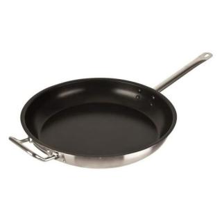 INOXIBAR | Nerezová pánev PROFESIONAL LINE s nepřilnavým povrchem, průměr 40 cm