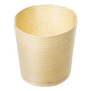 Kelímek bambusový 4,5 × 4,5 cm (50 ks)