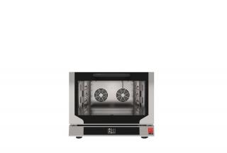 Konvekčná parná rúra Evolution Next 4x 530x325 mm GN 1/1, elektrická, s dotykovým ovládacím panelom, Tecnoeka, GN 1/1, 400V/6400W, 784x752x(H)634mm