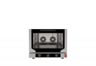 Konvekčná rúra na pečenie Evolution Next 4x 530x325 mm GN 1/1, elektrická, s elektromechanickým ovládaním, Tecnoeka, GN 1/1, 400V/6400W, 784x752x(H)634mm