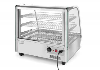 Nastaviteľná ohrevná vitrína, HENDI, 160 litrov, 230V/1500W, 885x570x(H)680mm