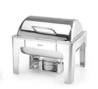 Ohrievač GN 1/2 satinovaný, HENDI, Profi Line, 4L, 365x345x(H)345mm
