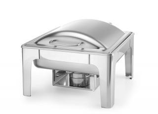 Ohrievač GN 2/3 satinovaný, HENDI, Profi Line, 6L, 395x430x(H)290mm