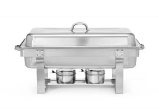 Ohrievač na cestoviny tabuľka na stôl - 2 kusy GN 1/1 satinovaný, HENDI, Kitchen Line, 9L, 585x385x(H)315mm
