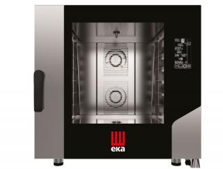 Parný konvektomat Millenial Black Mask Bakery 6× 600×400 mm, elektrický, Tecnoeka, 400V/10400W, 850x1035x(H)850mm