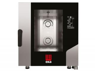 Parný konvektomat Millenial Black Mask Gastro 7× GN 1/1, elektrický, Tecnoeka, 400V/10400W, 730x849x(H)850mm