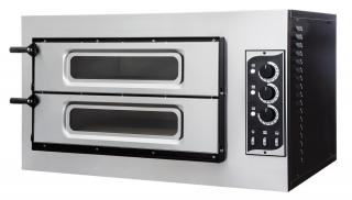 Pec na pizzu Basic 2/50 Vetro, Prismafood, 400V/6000W, 915x621x(H)527mm