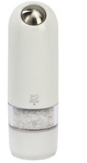 PEUGEOT | Mlýnek ALASKA elektrický na sůl 17 cm, bílý (Mlýnek elektrický Peugeot)