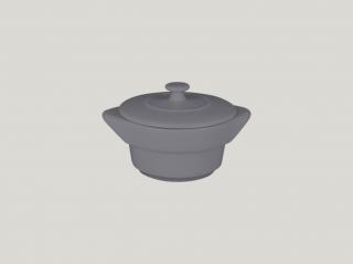 RAK Chef's Fusion hrnec s poklicí pr. 10 cm, šedý | RAK-CFRD10GY