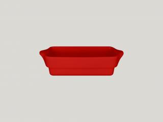 RAK Chef's Fusion pekáč obdĺžnikový 20 × 10 cm, červený | RAK-CFRT20BRBD