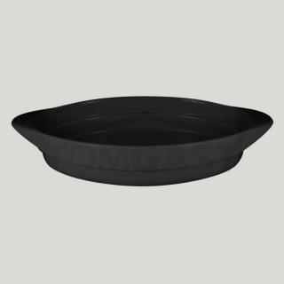 RAK Chef's Fusion pekáč oválný 37,2 × 25 cm, černý | RAK-CFOD44BKBD
