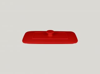 RAK Chef's Fusion poklice pro obdélný pekáč 20 × 10 cm, červená | RAK-CFRT20BRLD