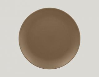 RAK Genesis talíř mělký pr. 27 cm, hnědá | RAK-GNNNPR27CR
