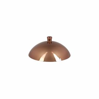 RAK Metalfusion pokrievka pre tanier hlboký Gourmet 13,6 cm, bronzová | RAK-MFFDCL01B