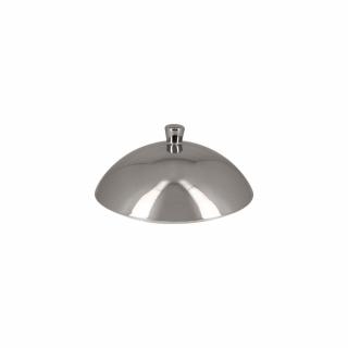 RAK Metalfusion pokrievka pre tanier hlboký Gourmet 15,5 cm, strieborná | RAK-MFFDCL02S