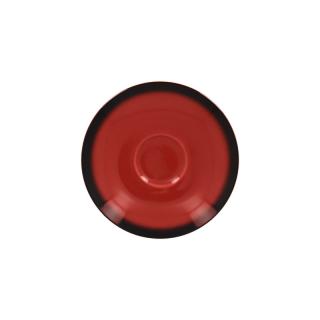 RAK Podšálek kulatý 13 cm, červená | RAK-LECLSA13RD