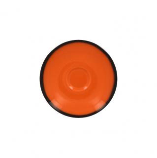 RAK Podšálek kulatý 15 cm, oranžová | RAK-LECLSA15OR