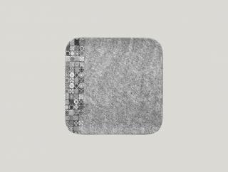 RAK Splendour talíř čtvercový 24 × 24 cm – šedá | RAK-SRAUSP24