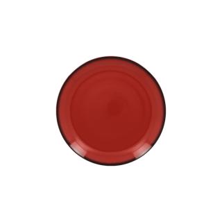 RAK Talíř dezertní kulatý 15 cm, červená | RAK-LENNPR15RD