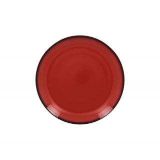 RAK Talíř mělký kulatý 18 cm, červená | RAK-LENNPR18RD
