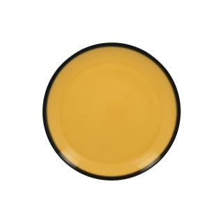 RAK Talíř mělký kulatý 21 cm, žlutá | RAK-LENNPR21NY