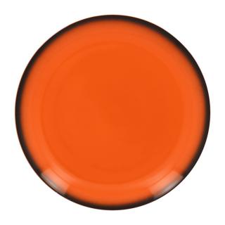 RAK Talíř mělký kulatý 31 cm, oranžová | RAK-LENNPR31OR
