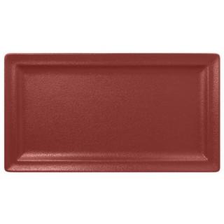 RAK Tanier obdĺžny 38 × 21 cm, tmavo červená | RAK-NFCLRP38DR
