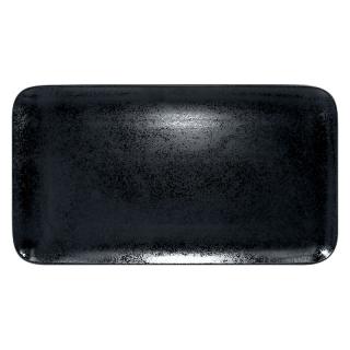 RAK Tanier obdĺžny 38 x 21 cm, čierna | RAK-KRAURP38