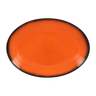 RAK Tanier oválny 32 x 23 cm, oranžová | RAK-LENNOP32OR