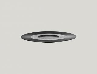 RAK Tanier plytký Gourmet 29 cm – čierna | RAK-EDGF29