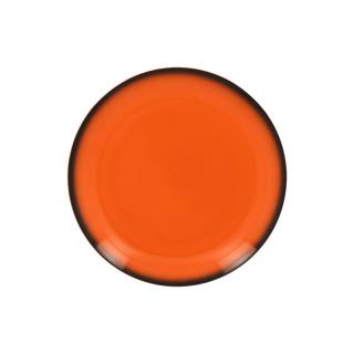 RAK Tanier plytký okrúhly 21 cm, oranžová | RAK-LENNPR21OR