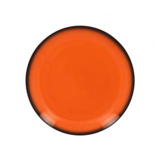 RAK Tanier plytký okrúhly 24 cm, oranžová | RAK-LENNPR24OR