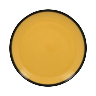RAK Tanier plytký okrúhly 29 cm, žltá | RAK-LENNPR29NY