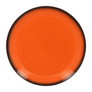 RAK Tanier plytký okrúhly 31 cm, oranžová | RAK-LENNPR31OR