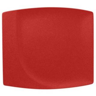 RAK Tanier plytký štvorcový 32 × 29 cm, červená | RAK-NFMZSP32BR