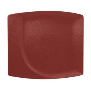 RAK Tanier plytký štvorcový 32 × 29 cm, tmavo červená | RAK-NFMZSP32DR