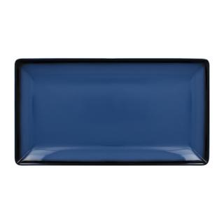 RAK Tanier servírovací obdĺžny 33,5 x 18,1 cm, modrá | RAK-LEEDRG33BL