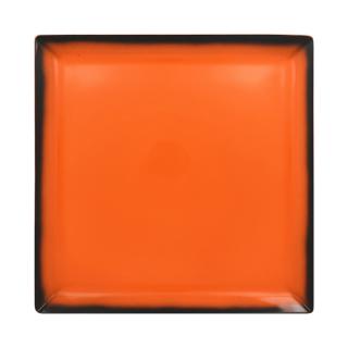 RAK Tanier štvorcový 30,2 cm, oranžová | RAK-LEEDSQ30OR
