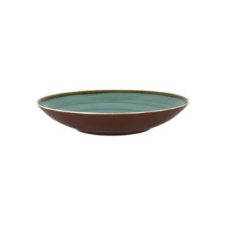 RAK Twirl tanier hlboký 23 cm – lagoon | RAK-TWBUBC23LA