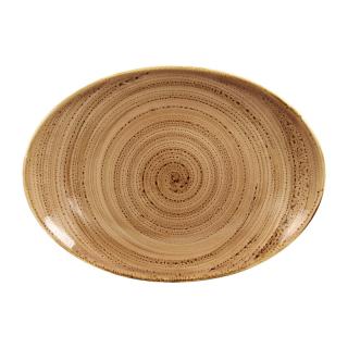 RAK Twirl tanier oválny 32 × 23 cm – shell | RAK-TWNNOP32SH